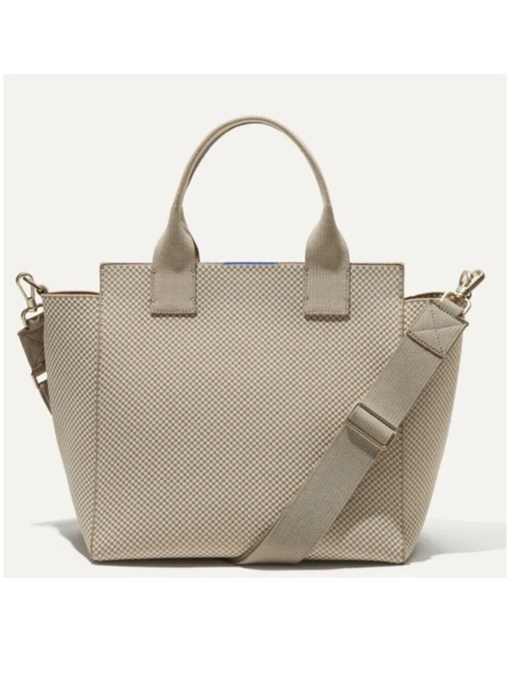 Rothy's The Handbag in Coastal Mini Check